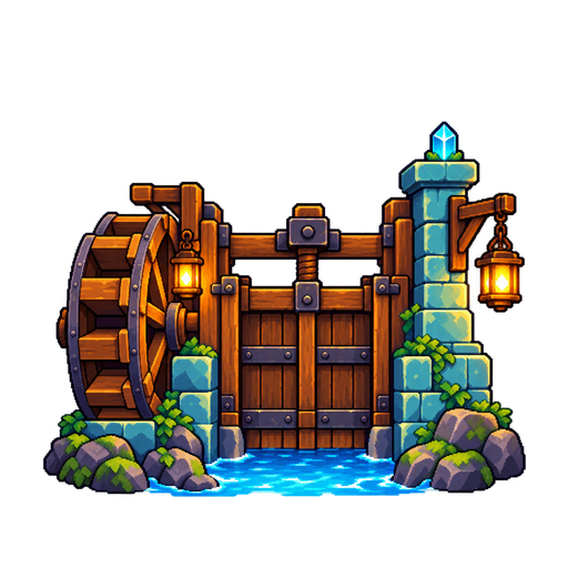 Oasis Waterwheel