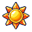 Sunburst Charm