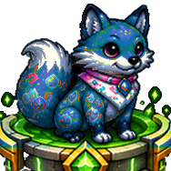Sticker Kitsune shiny