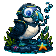 Diving Puffin