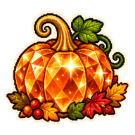 Crystal Pumpkin